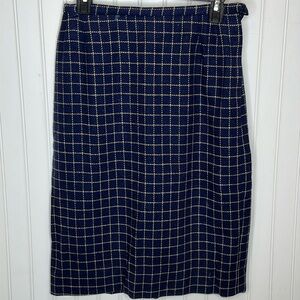 Vintage Evan Picone Wool Skirt Size 26”